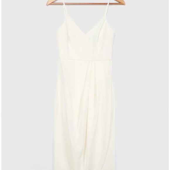 Lulu's White Midi Dress - Picture 3 of 3
